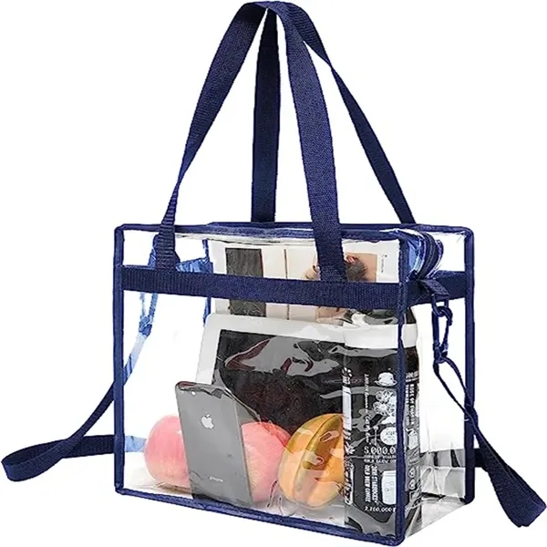 Clear Shoulder Bag Stadium Approved - Clear Shoulder Bag Stadium Approved - Image 5 of 6