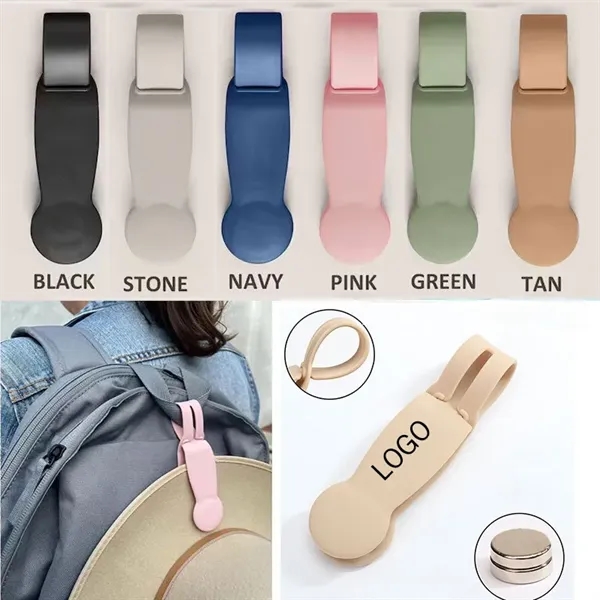 Magnetic Silicone Hat Clip - Magnetic Silicone Hat Clip - Image 0 of 2