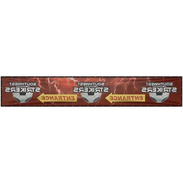 4' x 24' Premium Polyester Mesh Banner - 4' x 24' Premium Polyester Mesh Banner - Image 3 of 12