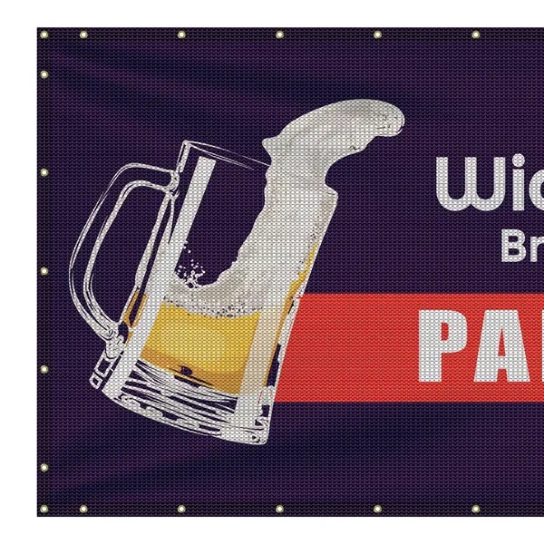 5' x 12' Premium Polyester Mesh Banner - 5' x 12' Premium Polyester Mesh Banner - Image 4 of 12
