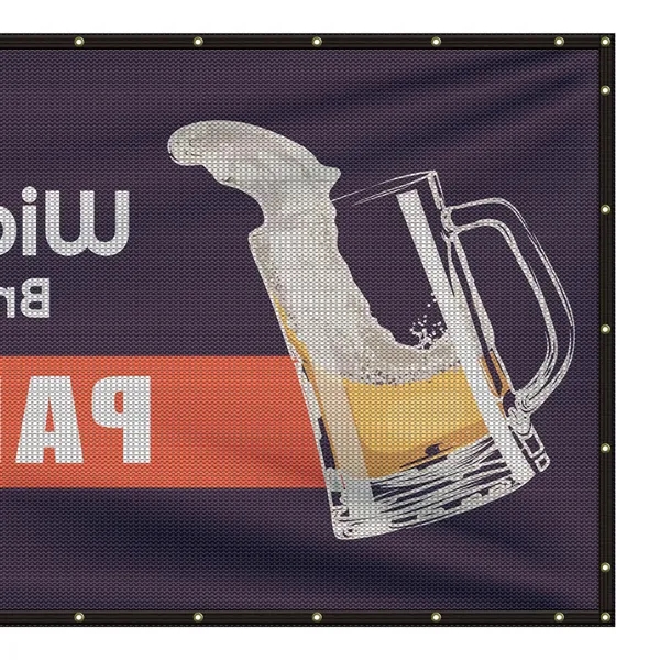 5' x 12' Premium Polyester Mesh Banner - 5' x 12' Premium Polyester Mesh Banner - Image 5 of 12