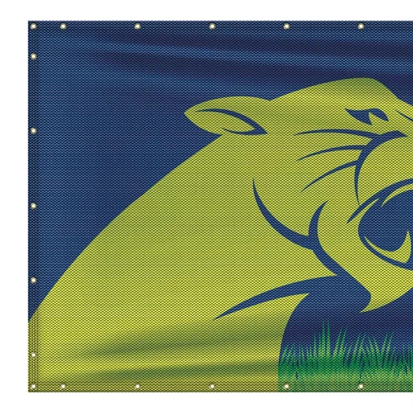 5' x 48' Premium Polyester Mesh Banner - 5' x 48' Premium Polyester Mesh Banner - Image 4 of 12