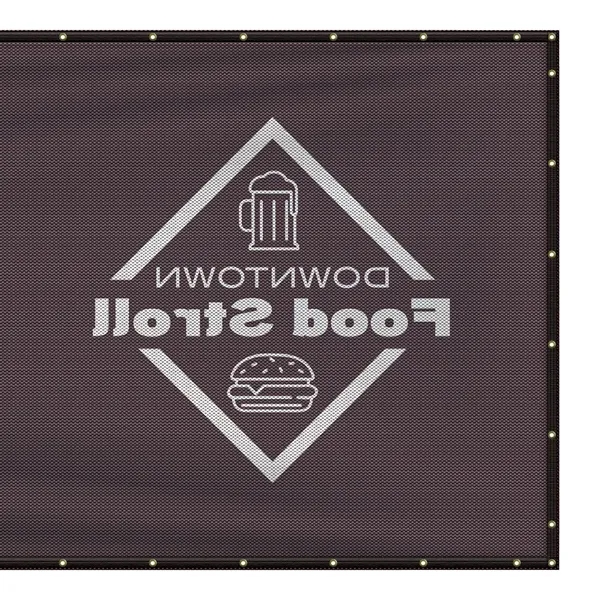6' x 48' Premium Polyester Mesh Banner - 6' x 48' Premium Polyester Mesh Banner - Image 5 of 12