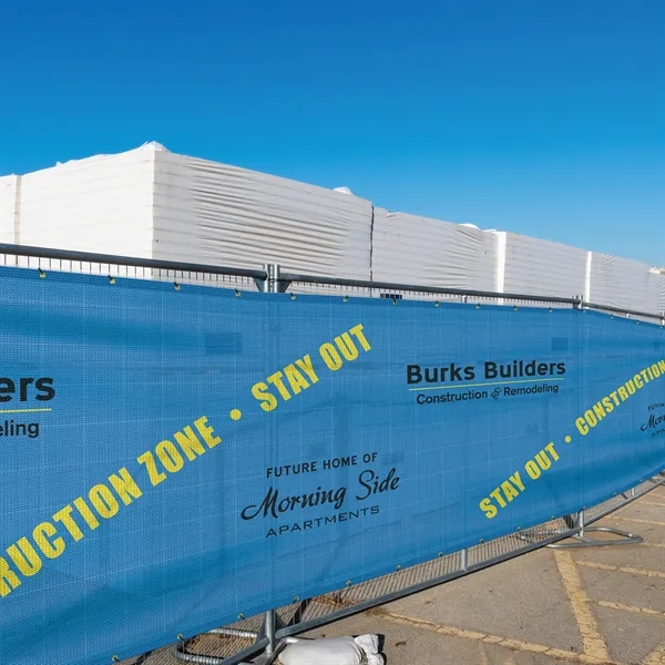 6' x 48' Premium Polyester Mesh Banner - 6' x 48' Premium Polyester Mesh Banner - Image 10 of 12