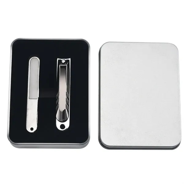 Nail Clipper Set Cutter File Manicure Kit with Case - Nail Clipper Set Cutter File Manicure Kit with Case - Image 0 of 1