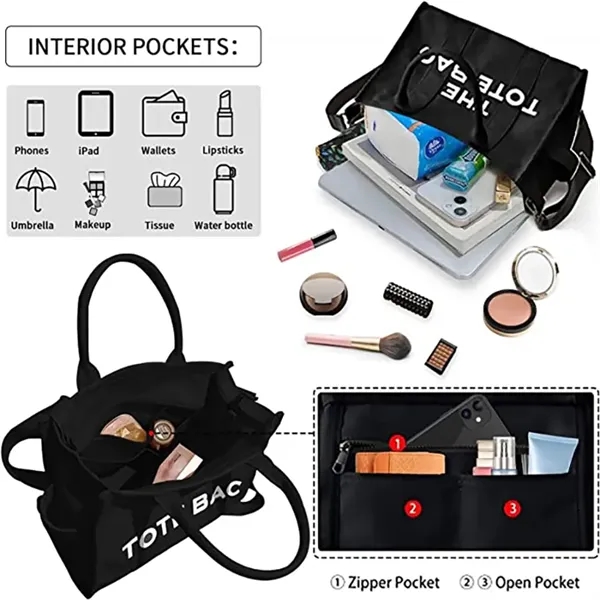 Casual Crossbody and Tote Bag - Casual Crossbody and Tote Bag - Image 1 of 4