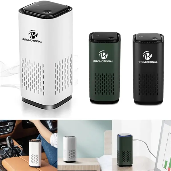 Mini HEPA Car Office Air Purifier - Mini HEPA Car Office Air Purifier - Image 0 of 6