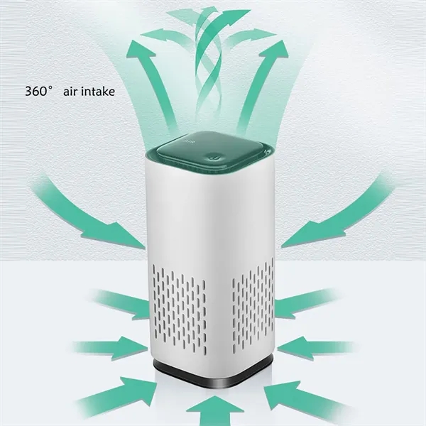 Mini HEPA Car Office Air Purifier - Mini HEPA Car Office Air Purifier - Image 4 of 6