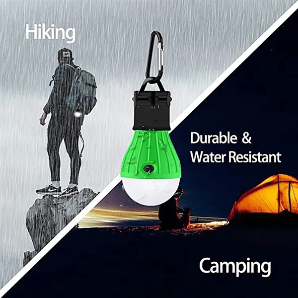Portable LED Tent Lamp With Carabiner - Portable LED Tent Lamp With Carabiner - Image 5 of 7