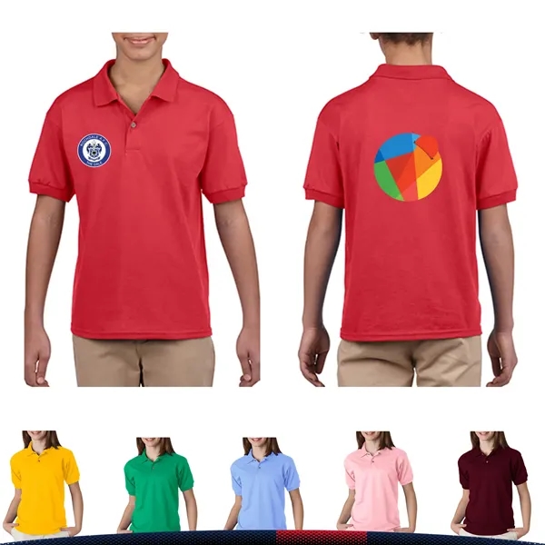 Gildan® 5.6 oz. Cotton/Ladies Polo Shirts - Gildan® 5.6 oz. Cotton/Ladies Polo Shirts - Image 0 of 4