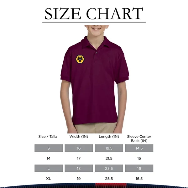 Gildan® 5.6 oz. Cotton/Ladies Polo Shirts - Gildan® 5.6 oz. Cotton/Ladies Polo Shirts - Image 2 of 4