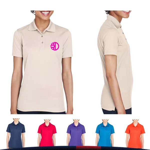 Ultra Club® 4.4oz Ladies' Sports Polo Shirts - Ultra Club® 4.4oz Ladies' Sports Polo Shirts - Image 0 of 5