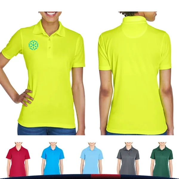 Ultra Club® 4.4oz Ladies' Sports Polo Shirts - Ultra Club® 4.4oz Ladies' Sports Polo Shirts - Image 1 of 5