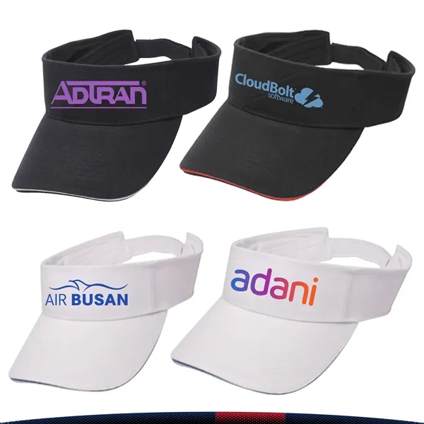 Solid Color Sandwich Visors - Solid Color Sandwich Visors - Image 0 of 6