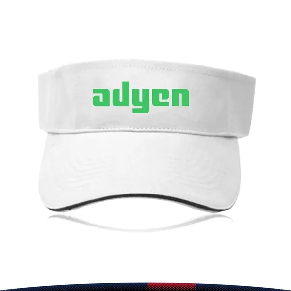 Solid Color Sandwich Visors - Solid Color Sandwich Visors - Image 1 of 6