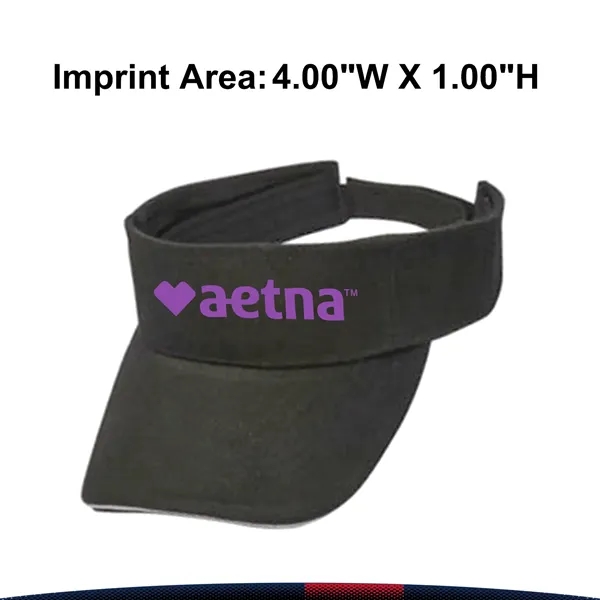 Solid Color Sandwich Visors - Solid Color Sandwich Visors - Image 2 of 6