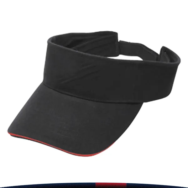 Solid Color Sandwich Visors - Solid Color Sandwich Visors - Image 5 of 6