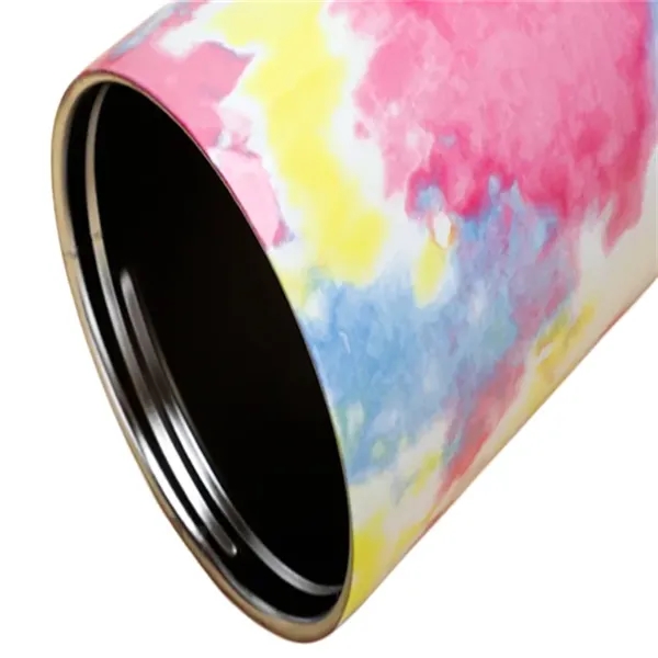 40 oz Tie-Dye Tumbler With Handle Straw Lid Travel Water Cup - 40 oz Tie-Dye Tumbler With Handle Straw Lid Travel Water Cup - Image 21 of 22