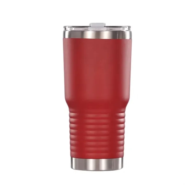 30 oz Double Wall Stainless Steel Tumbler with Straw Lid - 30 oz Double Wall Stainless Steel Tumbler with Straw Lid - Image 13 of 21