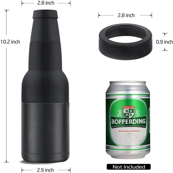12/16 oz Stainless Steel Thermos Bottle Portable Cooler - 12/16 oz Stainless Steel Thermos Bottle Portable Cooler - Image 15 of 17