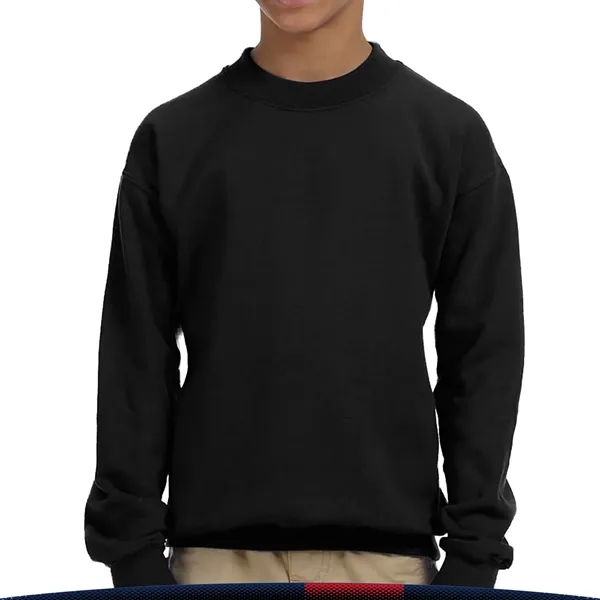 Gildan® Youth Cotton Crewneck Sweatshirts - Gildan® Youth Cotton Crewneck Sweatshirts - Image 3 of 14