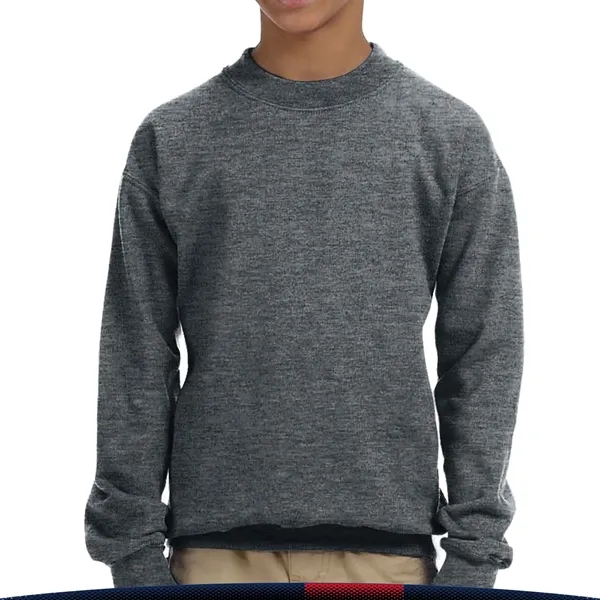 Gildan® Youth Cotton Crewneck Sweatshirts - Gildan® Youth Cotton Crewneck Sweatshirts - Image 4 of 14