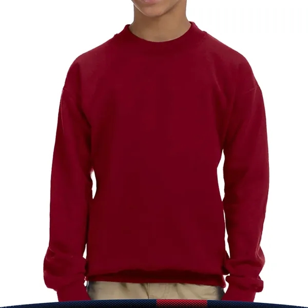Gildan® Youth Cotton Crewneck Sweatshirts - Gildan® Youth Cotton Crewneck Sweatshirts - Image 6 of 14