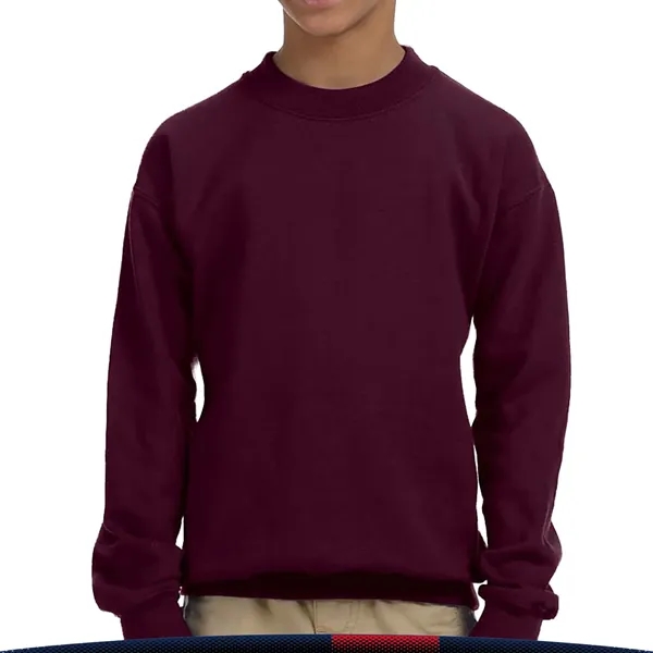 Gildan® Youth Cotton Crewneck Sweatshirts - Gildan® Youth Cotton Crewneck Sweatshirts - Image 8 of 14