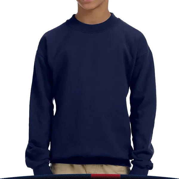 Gildan® Youth Cotton Crewneck Sweatshirts - Gildan® Youth Cotton Crewneck Sweatshirts - Image 9 of 14