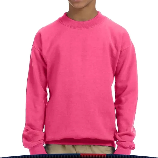 Gildan® Youth Cotton Crewneck Sweatshirts - Gildan® Youth Cotton Crewneck Sweatshirts - Image 11 of 14