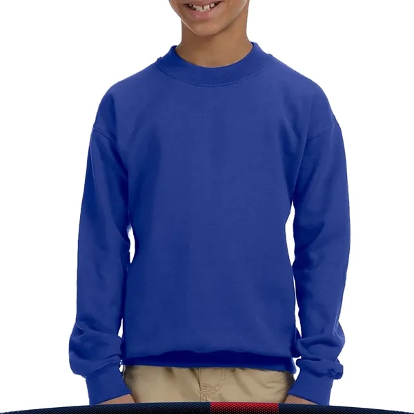 Gildan® Youth Cotton Crewneck Sweatshirts - Gildan® Youth Cotton Crewneck Sweatshirts - Image 13 of 14