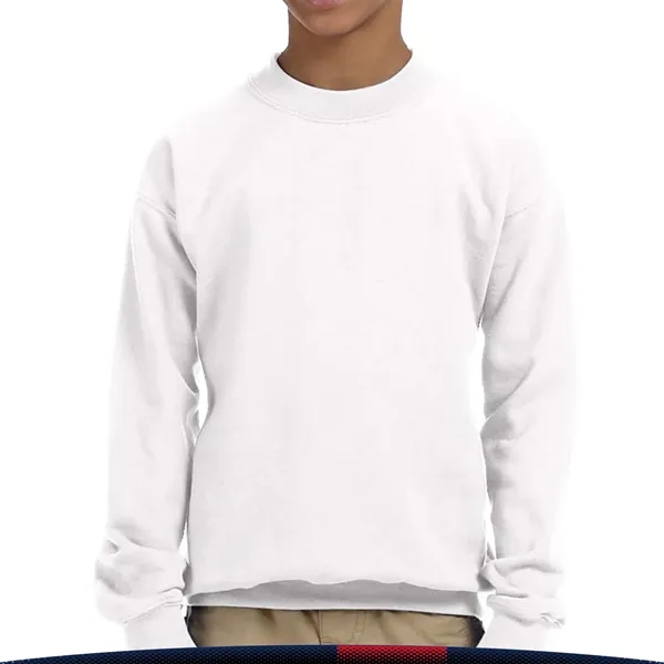 Gildan® Youth Cotton Crewneck Sweatshirts - Gildan® Youth Cotton Crewneck Sweatshirts - Image 14 of 14