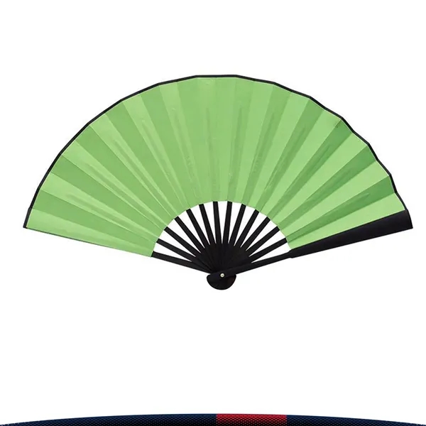 10" Handheld Folding Fan - 10" Handheld Folding Fan - Image 4 of 8