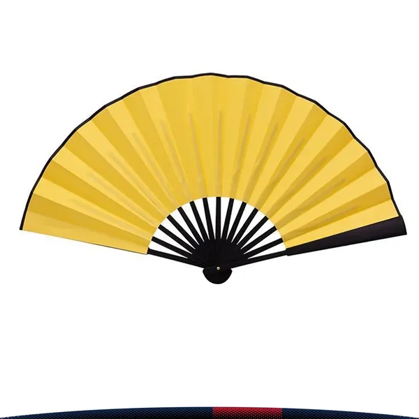 10" Handheld Folding Fan - 10" Handheld Folding Fan - Image 5 of 8