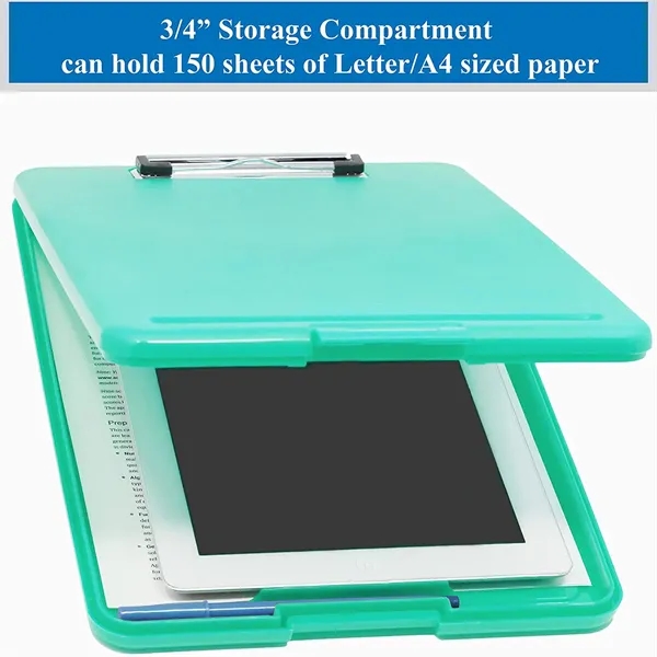 A4 Binder Clipboards with Storage and Pen Holder - A4 Binder Clipboards with Storage and Pen Holder - Image 1 of 5