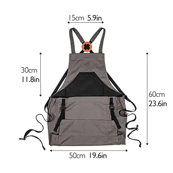 Multifunction Gardening Apron - Multifunction Gardening Apron - Image 3 of 4