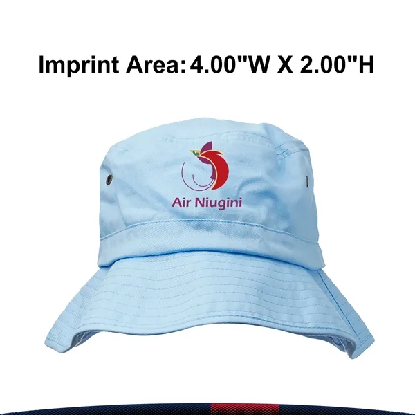 Lightweight Cotton Bucket Hats - Lightweight Cotton Bucket Hats - Image 2 of 9