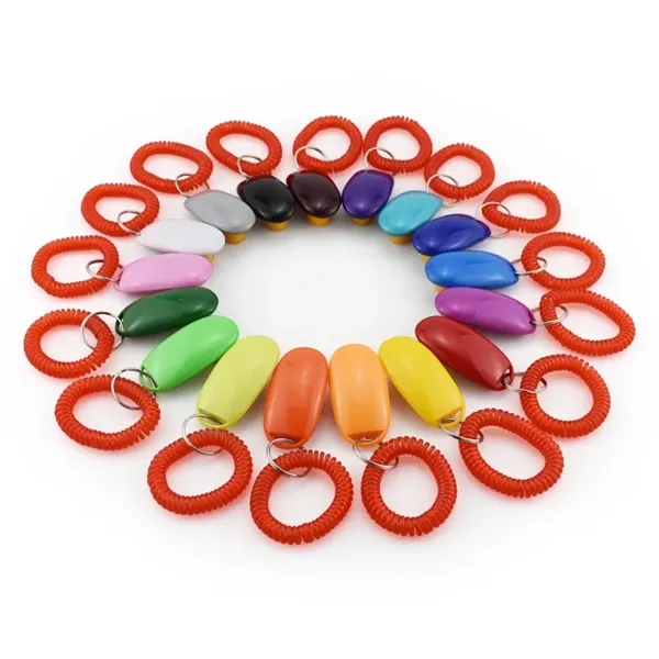 Pet Dog Training Clicker with Wrist Bands Strap - Pet Dog Training Clicker with Wrist Bands Strap - Image 2 of 19