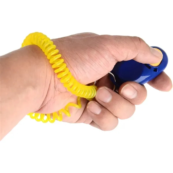 Pet Dog Training Clicker with Wrist Bands Strap - Pet Dog Training Clicker with Wrist Bands Strap - Image 4 of 19