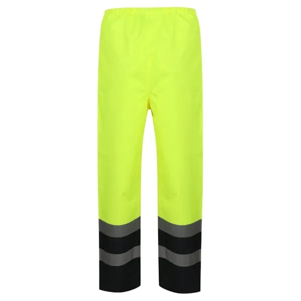 Waterproof High Viz Over Trousers Work Wear Safety Pants - Waterproof High Viz Over Trousers Work Wear Safety Pants - Image 1 of 6