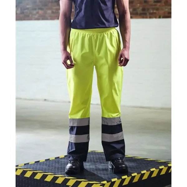 Waterproof High Viz Over Trousers Work Wear Safety Pants - Waterproof High Viz Over Trousers Work Wear Safety Pants - Image 0 of 6