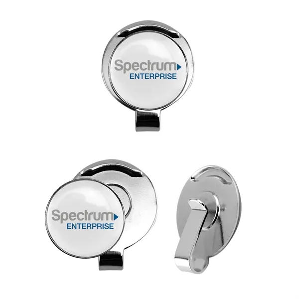 Golf Hat Clip w/ Full Color Ball Marker - Golf Hat Clip w/ Full Color Ball Marker - Image 2 of 6