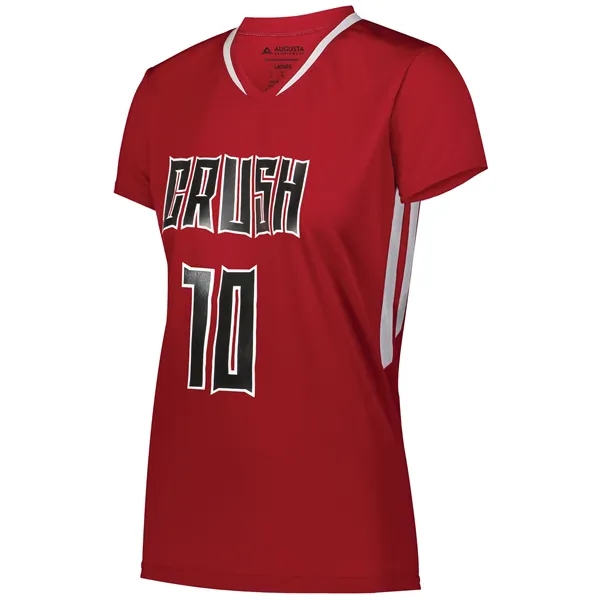 Ladies Full Force Short Sleeve Jersey - Ladies Full Force Short Sleeve Jersey - Image 8 of 9