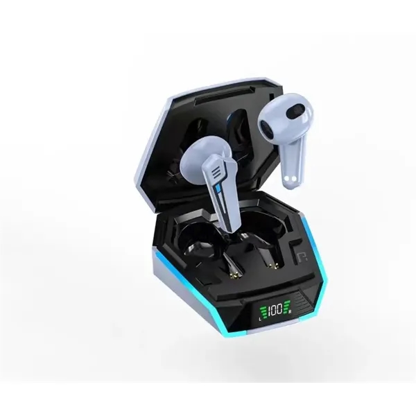 Wireless Bluetooth Gaming Earbuds - Wireless Bluetooth Gaming Earbuds - Image 2 of 3