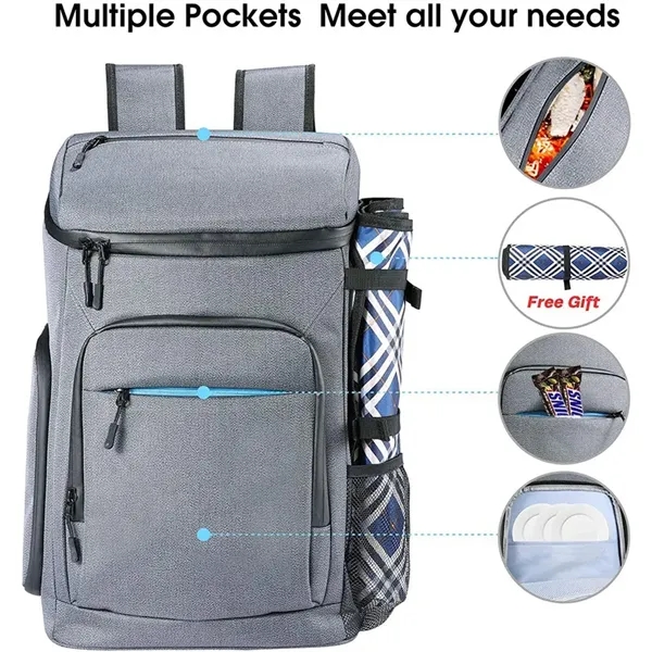 Thermal Backpack Cooler - Thermal Backpack Cooler - Image 1 of 3