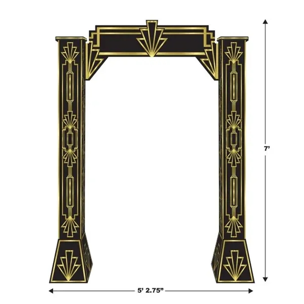 Great 20's 3-D Archway Prop - Great 20's 3-D Archway Prop - Image 0 of 4