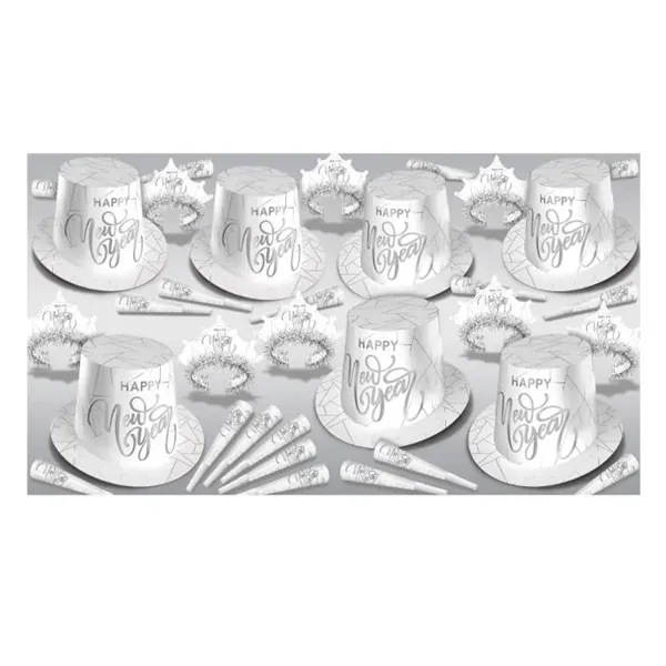 White New Year Silver Asst for 50 - White New Year Silver Asst for 50 - Image 0 of 0
