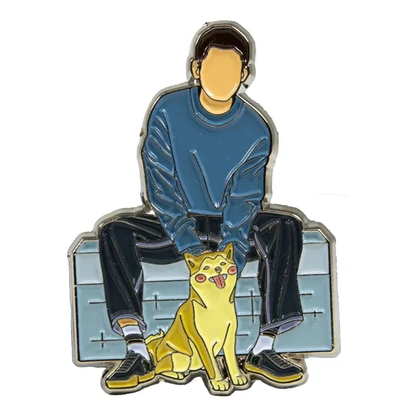 1" Soft Enamel Custom Lapel Pins - 1" Soft Enamel Custom Lapel Pins - Image 3 of 3