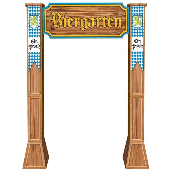 3-D Biergarten Archway Prop - 3-D Biergarten Archway Prop - Image 0 of 1