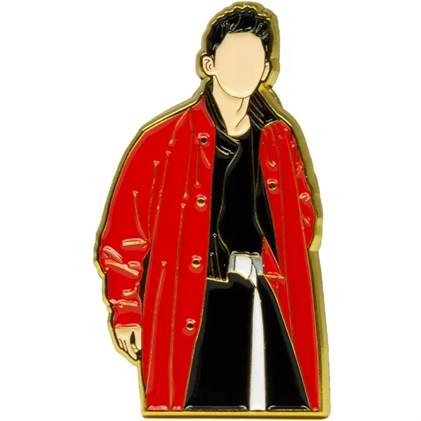 2" Soft Enamel Custom Shaped Lapel Pins - 2" Soft Enamel Custom Shaped Lapel Pins - Image 3 of 3